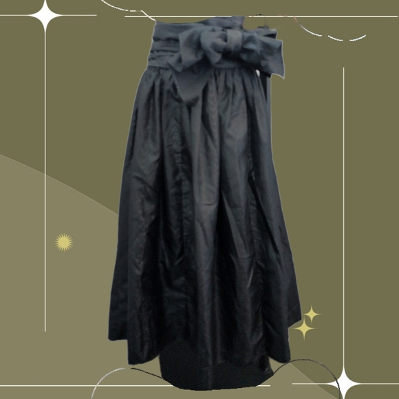 ✨ Nwt! Rare Y2k Vintage Laura Ashley Midi Bow Skirt Size US 8/10 - Picture 1 of 9